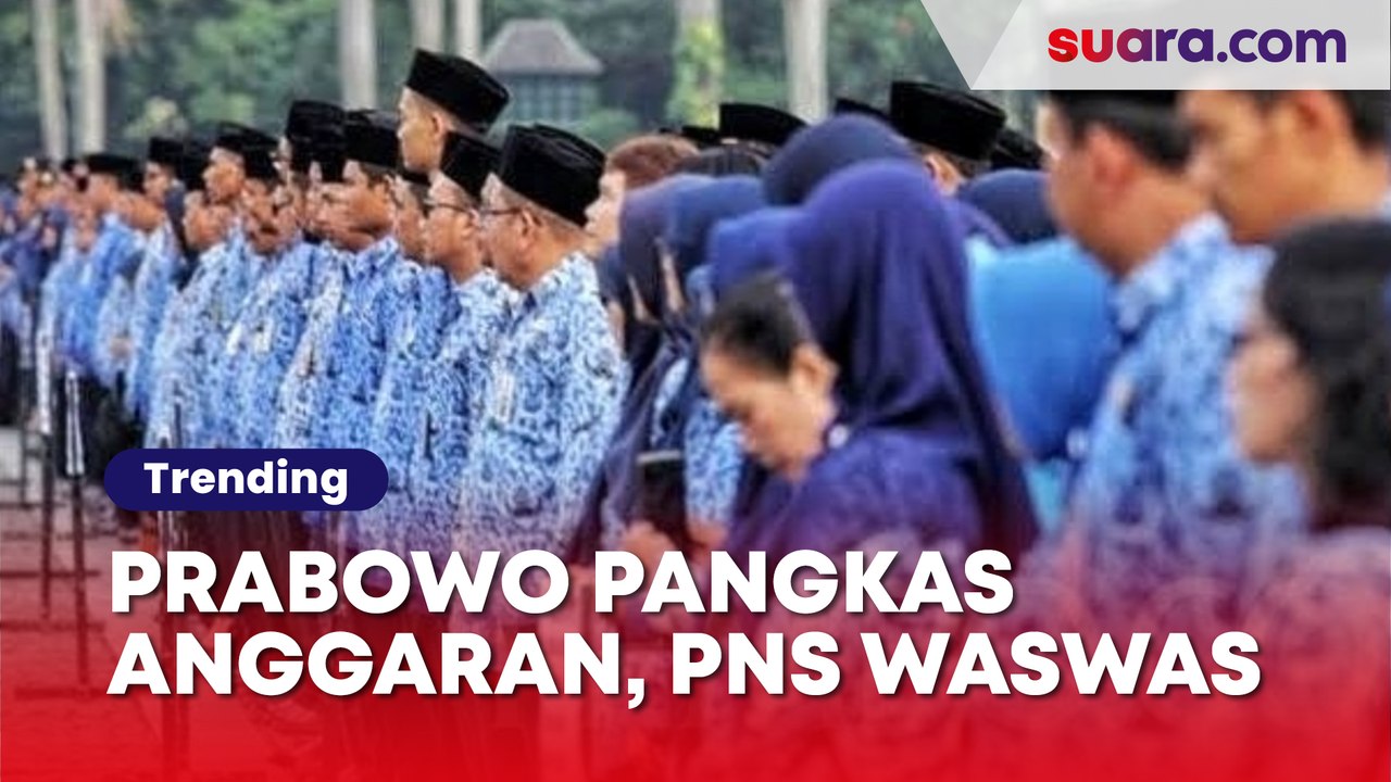 Siap-siap Kencangkan Ikat Pinggang Imbas Prabowo Pangkas Anggaran, PNS Waswas Gaji ke-13 Ikut Dipotong