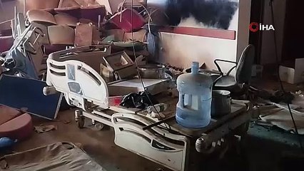 Türkiye'nin Gazze'de yaptırdığı hastanedeki tahribat böyle görüntülendi