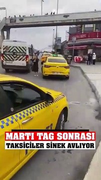 İstanbul'da bazı taksiciler #TAG yüzünden müşteri bulamadıklarını söyledi #taksi #sondakika