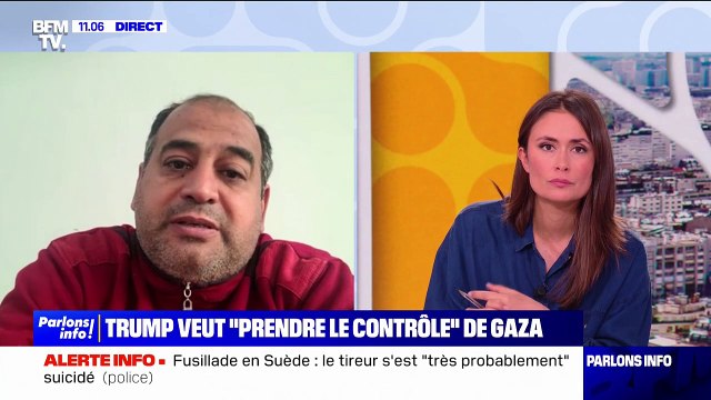 C'est un nettoyage ethnique : Rami Abujamus, journaliste à Gaza, réagit aux propos de Donald Trump sur la prise de contrôle du territoire palestinien
