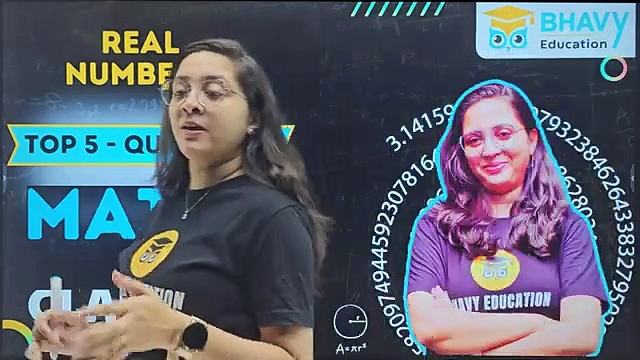 Class 10 Math Board Exam - Real Number Last Minute full Revision 🎯
