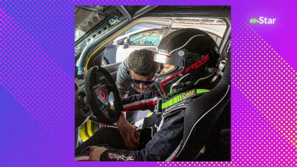 Faye Kusairi nampak je lembut tapi rupanya pelumba kereta, kembali gegar litar!