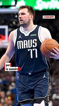 Pourquoi Luka Doncic porte-t-il le n°77 ? - Basket - NBA