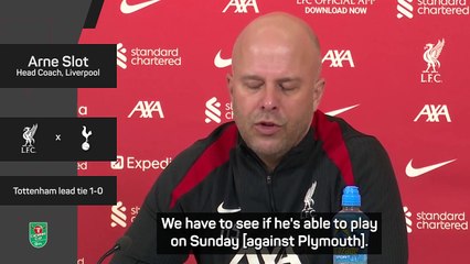 Trent set to miss Carabao Cup semi-final - Slot