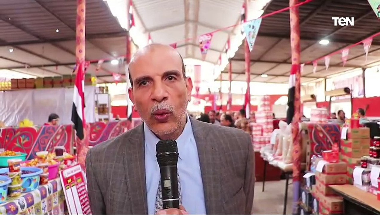 محافظ كفرالشيخ يفتتح 14 معرضاً بمراكز ومدن المحافظة أهلًا رمضان وتفقد معرض أهلا رمضان بالسوق الحضري
