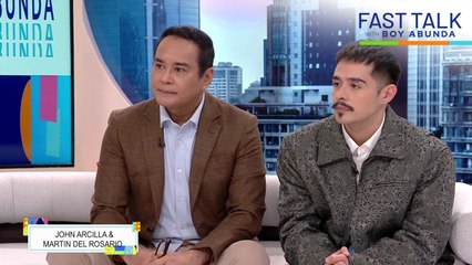 Fast Talk with Boy Abunda: Martin del Rosario, natakot bang katrabaho si John Arcilla? (Episode 527)