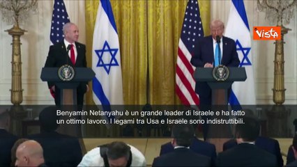Trump: "Netanyahu ? un grande leader, ha fatto un ottimo lavoro"