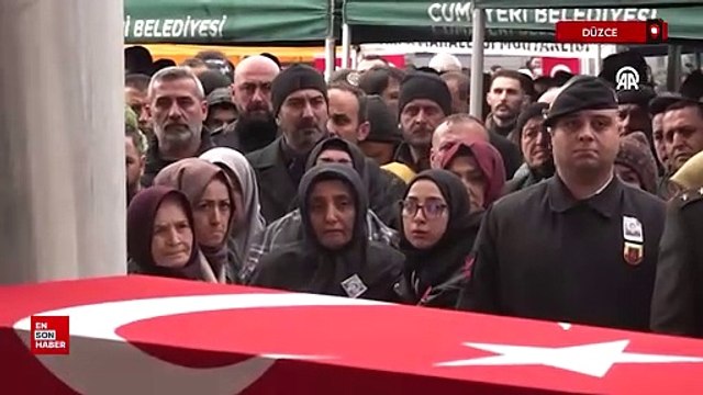 Şehit Piyade Uzman Çavuş Mustafa Bazna için cenaze töreni düzenlendi