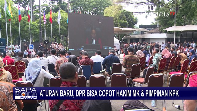 Buat Aturan Baru, DPR Kini Bisa Copot Hakim MK & Pimpinan KPK