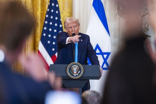 Donald Trump, sobre los planes de EEUU en Gaza