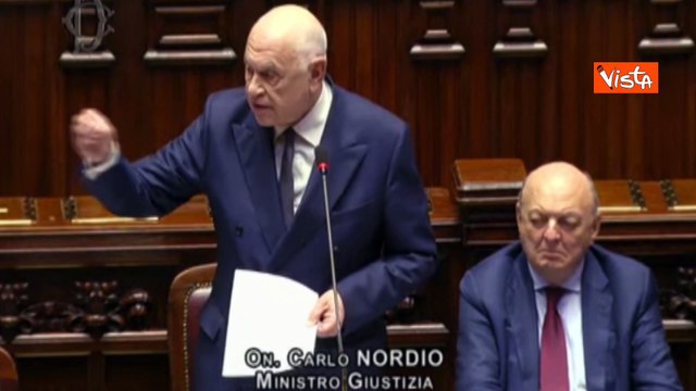 Caso Almasri, Nordio in Aula alla Camera: Non sono un passacarte