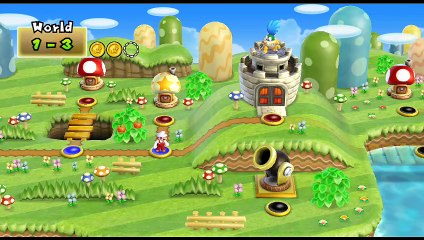New Super Mario Bros. Wii online multiplayer - wii