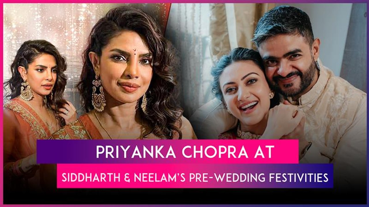 Priyanka Chopra Graces Siddharth Chopra And Neelam Upadhyaya’s Pre-Wedding Festivities
