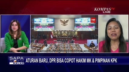 [FULL] Analisis Pakar soal Alasan DPR Buat Aturan Baru Bisa Copot Hakim MK & Pimpinan KPK