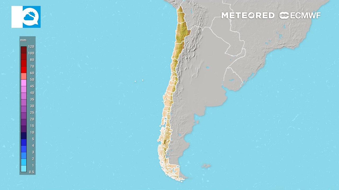 Este miércoles y el viernes dos sistemas frontales llevarán precipitaciones, viento y otros ingredientes a la Patagonia