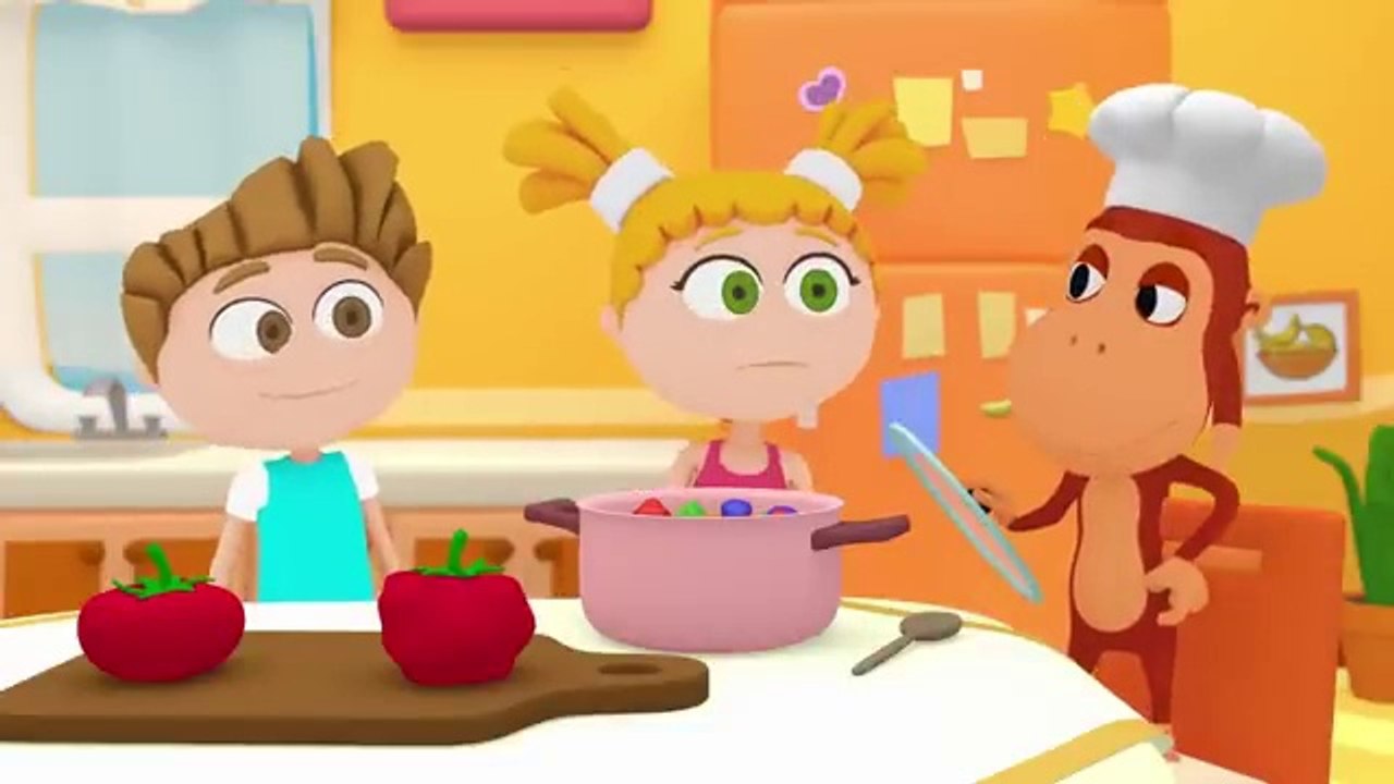 🎵 Kukuli Yeni Bölüm_ Domates, Biber, Patlıcan! 🍅🌶️ _ Eğlenceli Çocuk Şarkısı