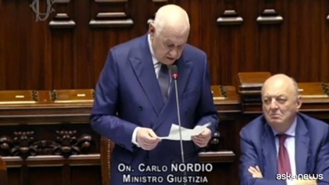 Caso Almasri, Nordio: assoluta incertezza nel mandato d'arresto CPI