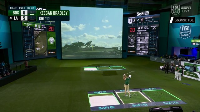 Ryder Cup captain Bradley comes close to first TGL hole-in-one