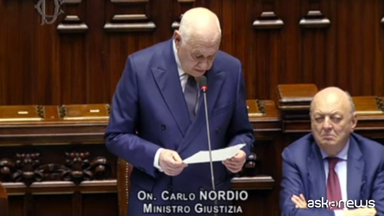 Caso Almasri, Nordio: assoluta incertezza nel mandato d'arresto CPI