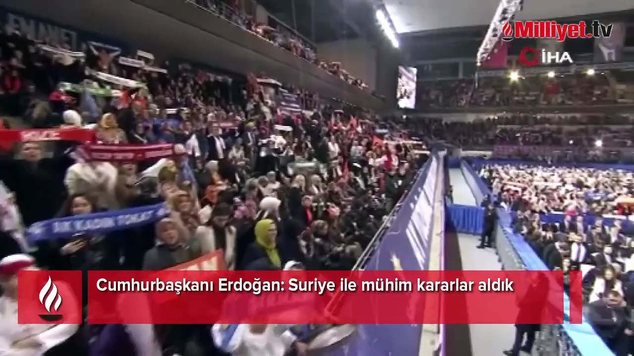 Cumhurbaşkanı Erdoğan: Suriye ile mühim kararlar aldık