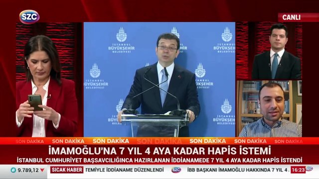 İmamoğlu'na siyasi yasak istemi için dikkat çeken yorum: Demek ki iktidar en büyük tehdit olarak Ekrem İmamoğlu'nu görüyor
