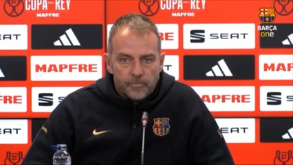 Hansi Flick: "Yo no habría mandado la carta del Real Madrid, y no es el estilo del Barça"