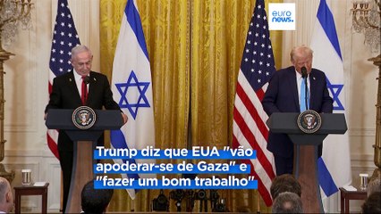 Oferta de Trump para "tomar posse" de Gaza suscita indignação internacional