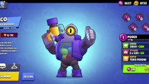Ganhei o Personagem Super Raro Rico no Brawl Stars, Gameplay.