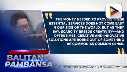 SolGen. Guevarra, dinipensahan ang legalidad at pangangailangan ng Special Provision 1-D ng 2024 GAA sa SC