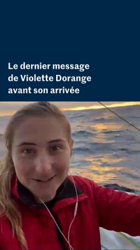 Vendée Globe : le dernier message de Violette Dorange avant son arrivée