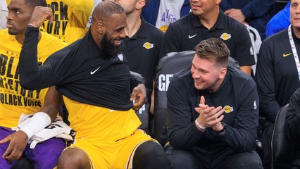 LeBron über Doncic-Trade: "Ich dachte, es wäre ein Scherz"