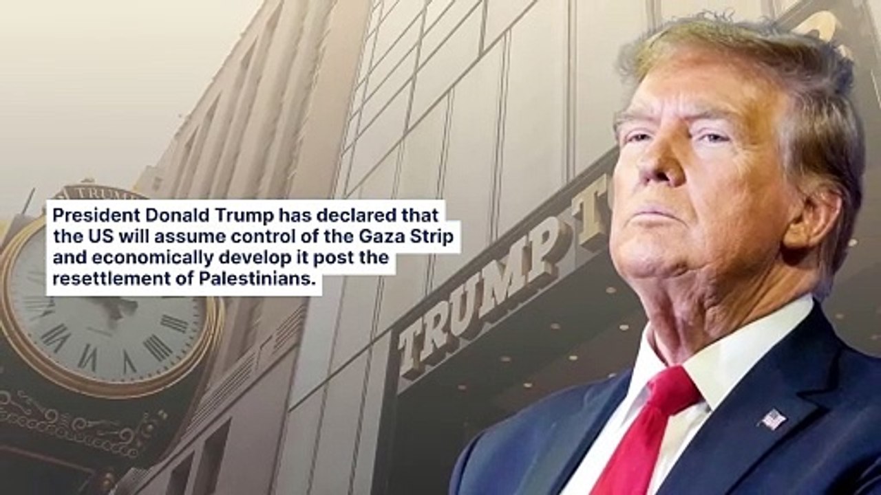 Trump Says US Will Take Over Gaza Strip: 'We're Going To Develop It, Create Thousands Of Jobs'
