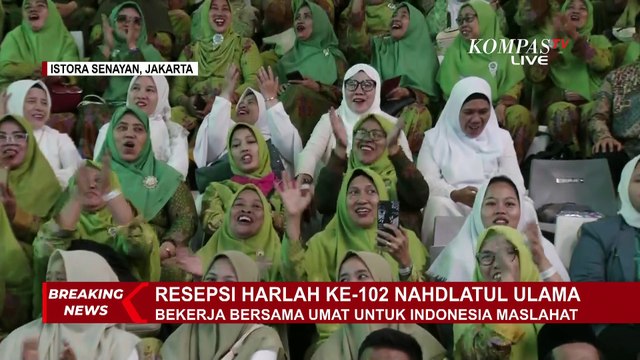 Beri Kata Sambutan di Harlah ke-102 NU, Presiden Prabowo: Saya dapat Energi Baru