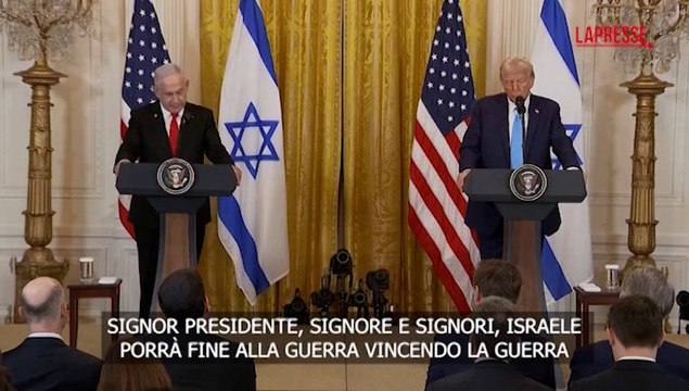 Usa, Netanyahu alla Casa Bianca: La vittoria di Israele sar? vittoria dell'America