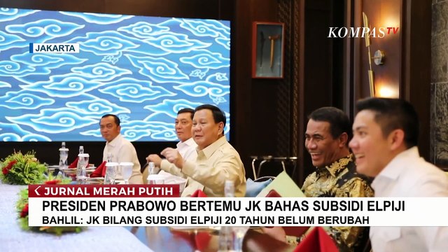 Presiden Prabowo Bertemu Jusuf Kalla, Bahlil: JK Bilang Subsidi Elpiji 20 Tahun Belum Berubah