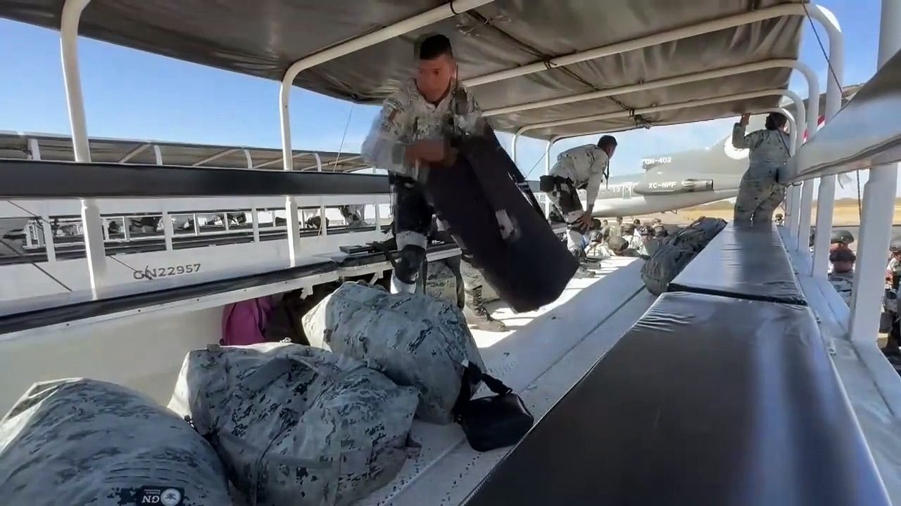 México inicia despliegue de la Guardia Nacional a frontera norte tras acuerdo con EEUU