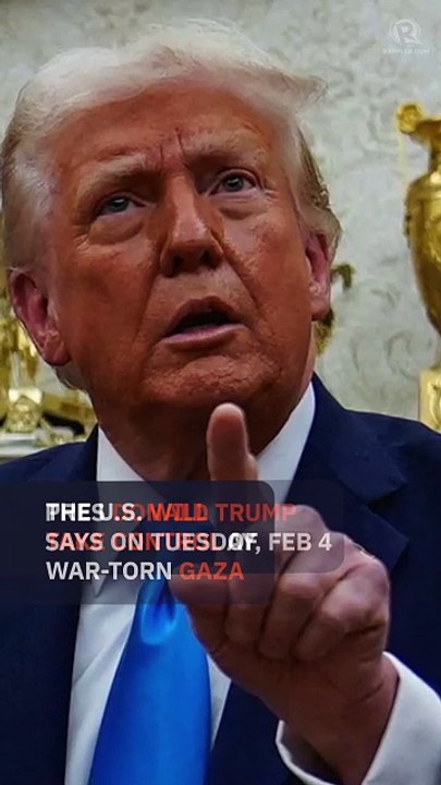 Trump vows to take over Gaza and create ‘Riviera of the Middle East’