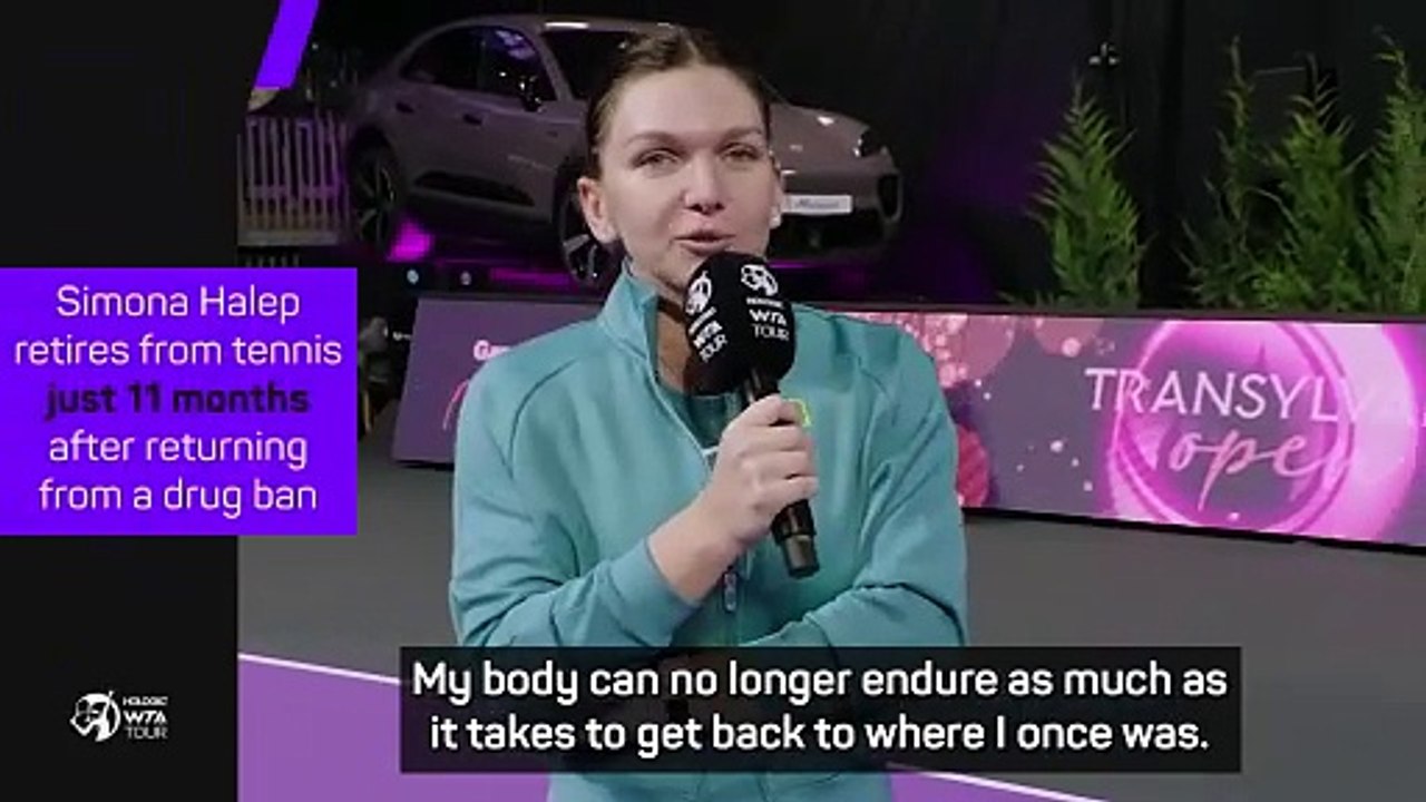 Simona Halep announces 'beautiful' retirement