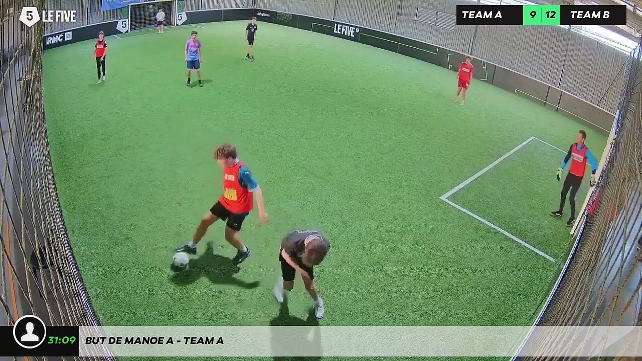 But de Manoe A - Team A