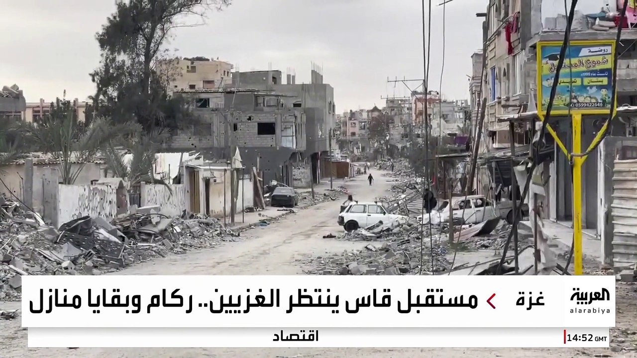 العربية توثق حجم الدمار في حي الجنينة شرقي رفح.. ركام على مد البصر