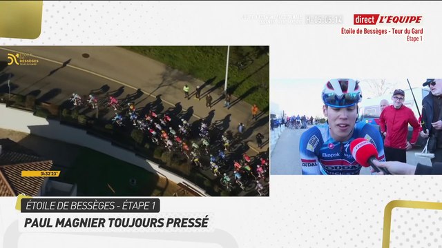 Paul Magnier : « Je savais que j'avais de bonnes jambes » - Cyclisme - Étoile de Bessèges