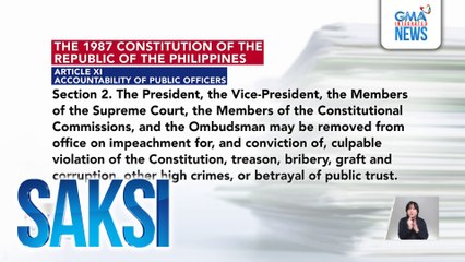 Ex-Pres. Joseph Estrada, una at tanging pangulong na-impeach sa bansa | Saksi