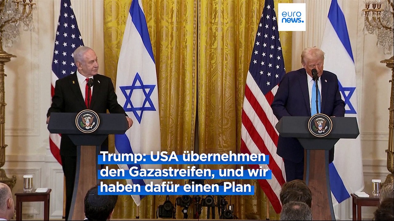 Internationale Empörung über Trumps Äußerung zum Gazastreifen