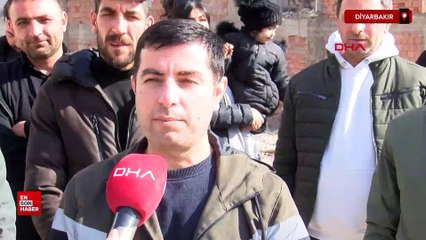 Diyarbakır'da yıkım sırasında zarar gören binaya tahliye kararı verildi