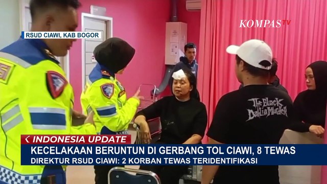 Usut Kronologi, Polisi Olah TKP Tabrakan Beruntun di Gerbang Tol Ciawi yang Tewaskan 8 Orang