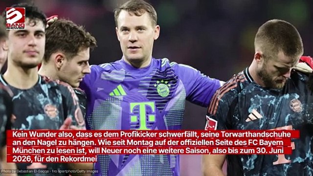 Manuel Neuer verlängert seinen Vertrag beim FC Bayern München