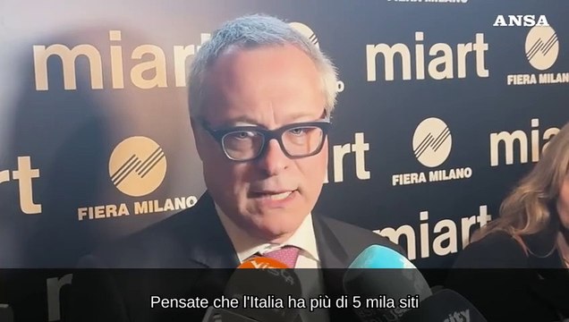 Bonomi: Anche in Italia sia ridotta l'Iva sui beni culturali