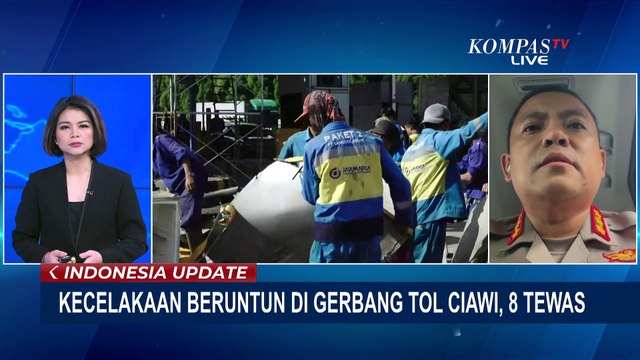 Polisi Soal Kecelakaan Beruntun di Gerbang Tol Ciawi, Sopir Truk Belum Bisa Diperiksa