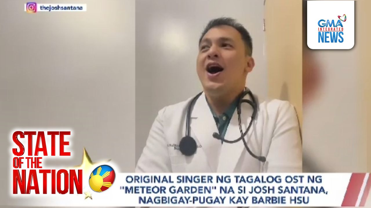 Original singer ng Tagalog OST ng "Meteor Garden" na si Josh Santana, nagbigay-pugay kay Barbie Hsu | SONA