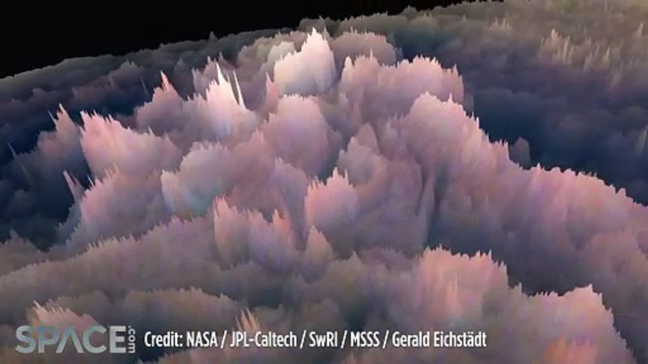 Watch Jupiter's Cloud Topped In 3D JunoCam Visualization